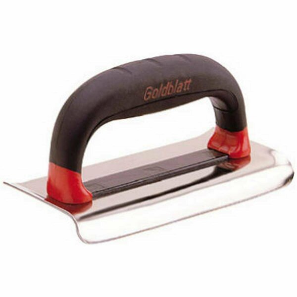 Goldblatt G06235 6 x 3.25 R in. x 0.37 L in. Heavy Duty Stainless Steel Edger GO573315